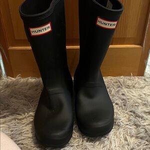Hunter women’s  Classic Black Rain Boots
